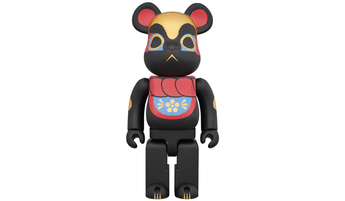 BE@RBRICK イヌハリゴン 黒 400％