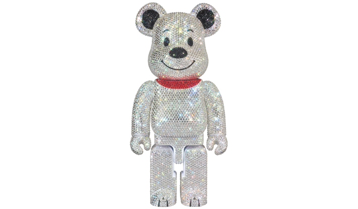 CRYSTAL DECORATE SNOOPY BE@RBRICK 400％