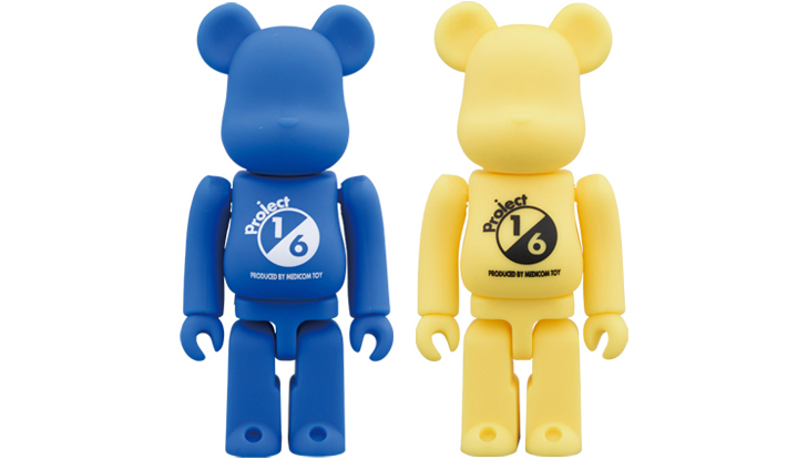 BE@RBRICK RUBBER COATING（BLUE／YELLOW）