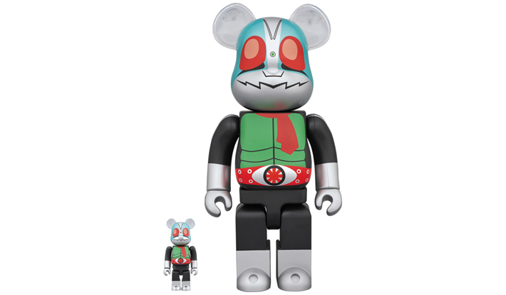 BE@RBRICK 仮面ライダー新1号 100％ ＆ 400％セット