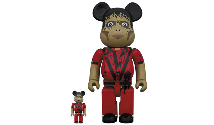 BE@RBRICK Michael Jackson Zombie 100％ & 400％