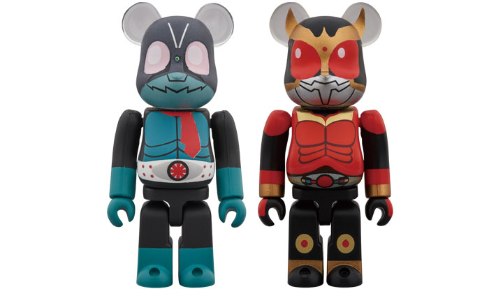 BE@RBRICK 仮面ライダー旧1号＆仮面ライダークウガ 2PACK