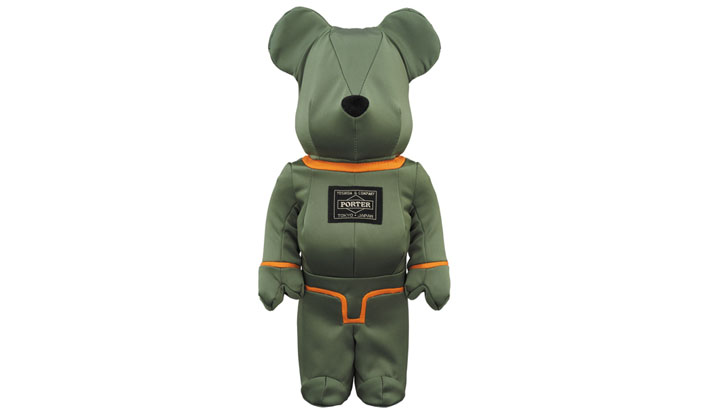 PORTER × BE@RBRICK 400％ TANKER SAGE GREEN Special Edition