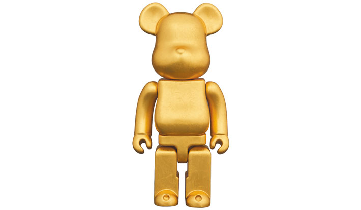 九谷BE@RBRICK 平押【純金箔】
