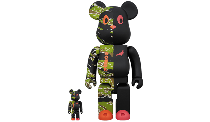 BE@RBRICK × atmos × STAPLE #2 100％ & 400％
