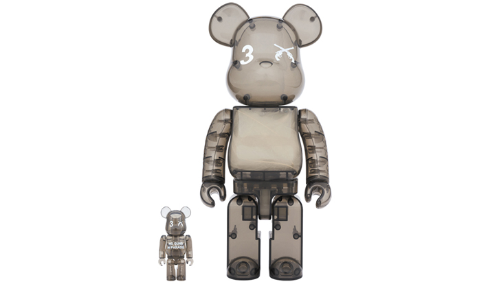 BE@RBRICK 3.PARADIS × roarguns 100％ ＆ 400％