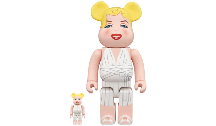 BE@RBRICK Marilyn Monroe 100％ & 400％