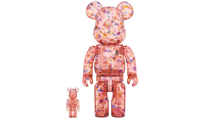BE@RBRICK ANREALAGE（CLEAR RED Ver.） 100％ & 400％