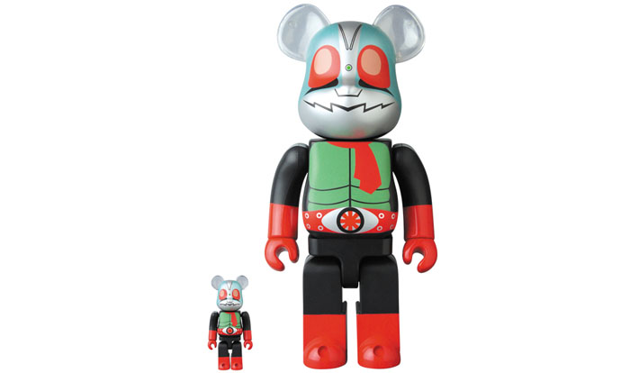 BE@RBRICK 仮面ライダー新2号 100％ ＆ 400％セット