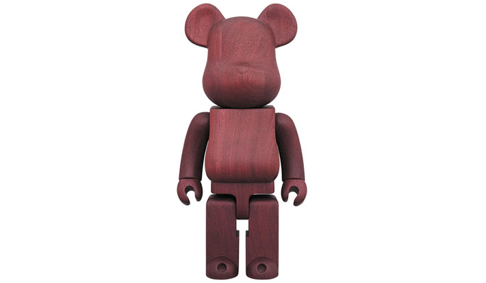 BE@RBRICK カリモク PURPLEHEART 400％