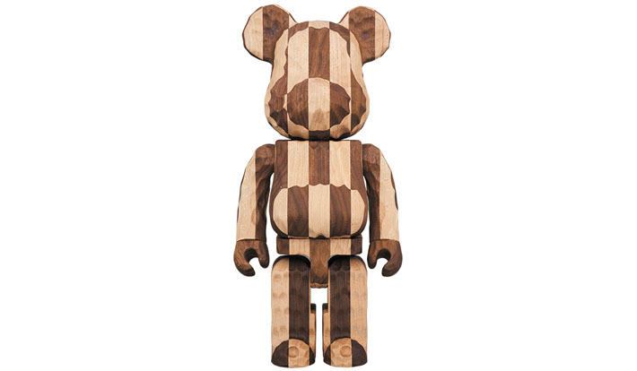 BE@RBRICK カリモク fragmentdesign 400％ carved wooden - LONGITUDINAL CHESS