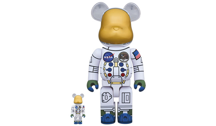1969 ASTRONAUT BE@RBRICK 100％ & 400％
