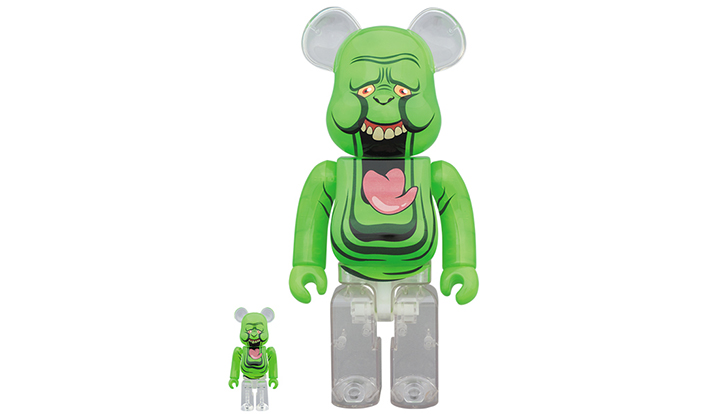 BE@RBRICK SLIMER（GREEN GHOST） 100％ & 400％