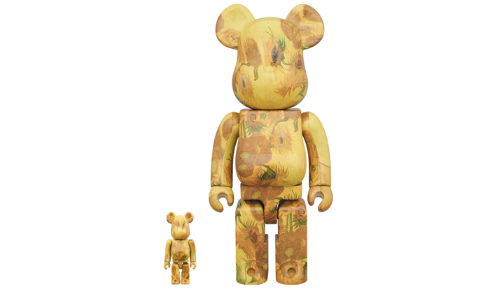 BE@RBRICK 「Van Gogh Museum」 Sunflowers 100％ & 400％