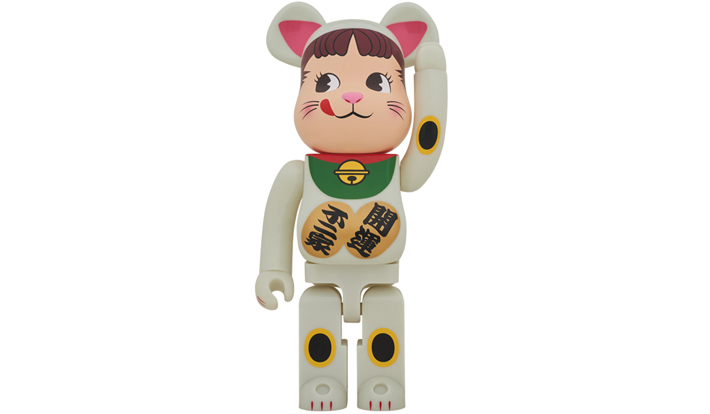 BE@RBRICK 招き猫 ペコちゃん 蓄光 1000％