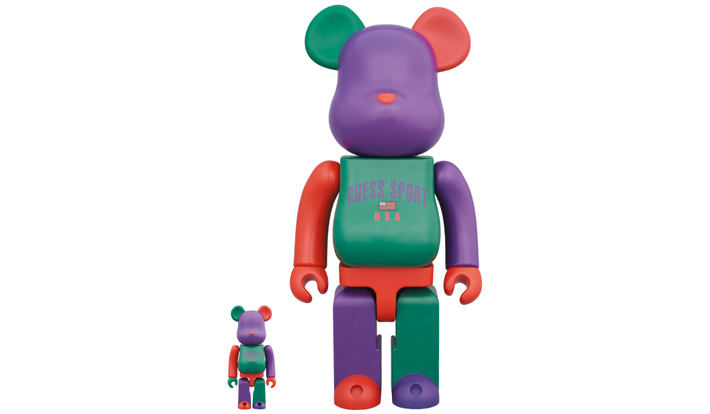 BE@RBRICK Guess Sport Logo 100％ & 400％