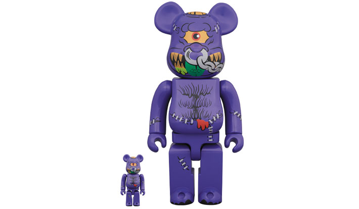 BE@RBRICK HORN HEAD 100％ & 400％