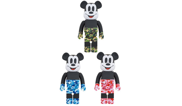 BE@RBRICK BAPE MICKEY MOUSE 1000％