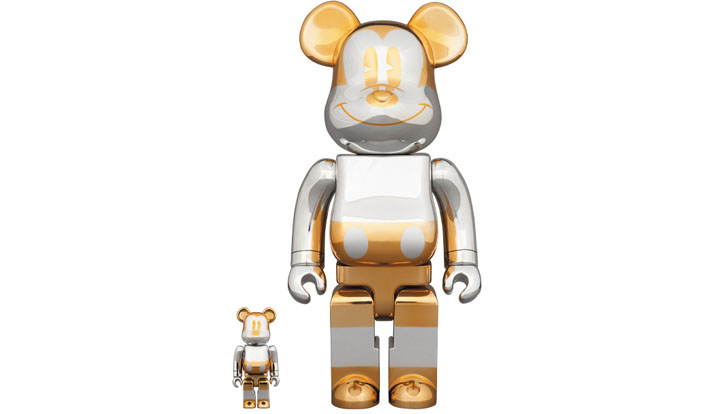 BE@RBRICK FUTURE MICKEY 100％ & 400％