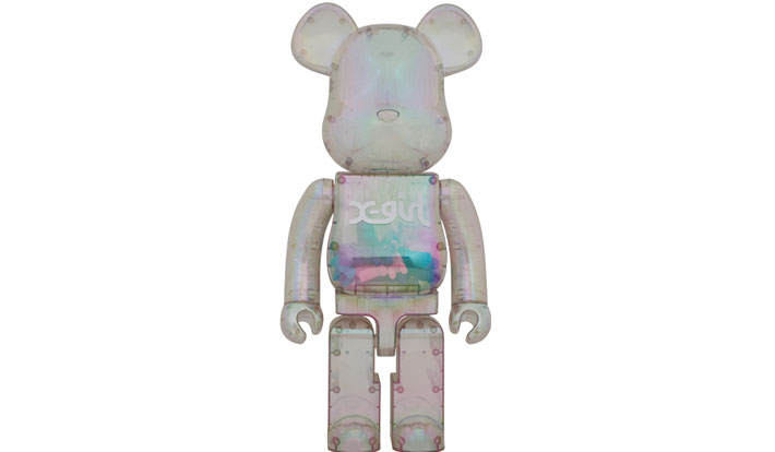 BE@RBRICK X-girl 1000％