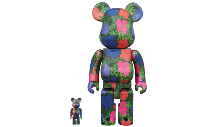 BE@RBRICK ANDY WARHOL “Flowers” 100％ & 400％