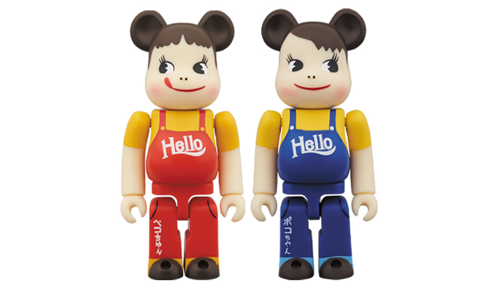 BE@RBRICK ペコちゃん & ポコちゃん ビンテージ HELLO版 2体セット