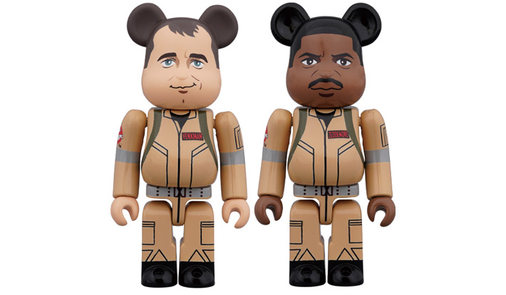 BE@RBRICK GHOSTBUSTERS 100％ 2PC SET Peter Venkman/Winston Zeddemore