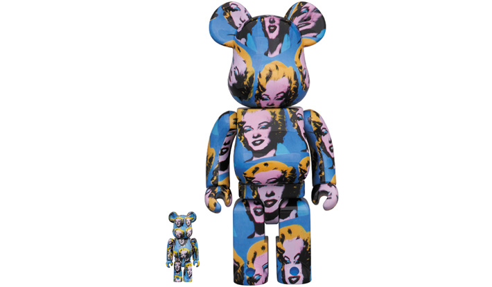 Andy Warhol’s Marilyn Monroe BE@RBRICK 100％ & 400％