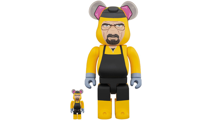 BE@RBRICK Breaking Bad Walter White （Chemical Protective Clothing Ver.） 100％ & 400％