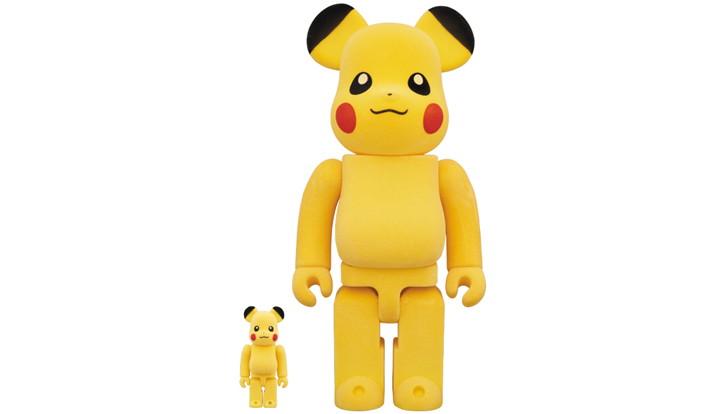 BE@RBRICK ピカチュウ フロッキーVer. 100％ & 400％