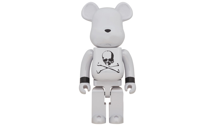BE@RBRICK mastermind JAPAN WHITE CHROME Ver. 1000％