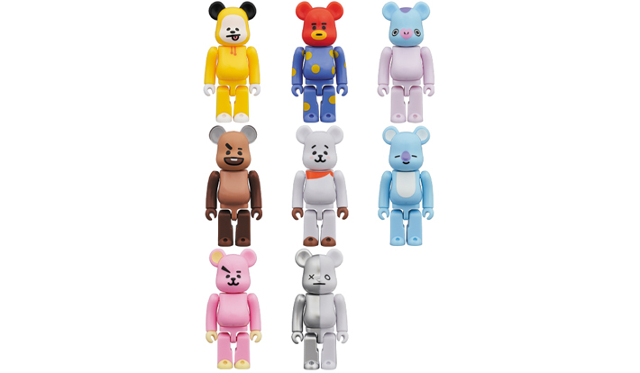 BT21 BE@RBRICK（クローズタイプ）