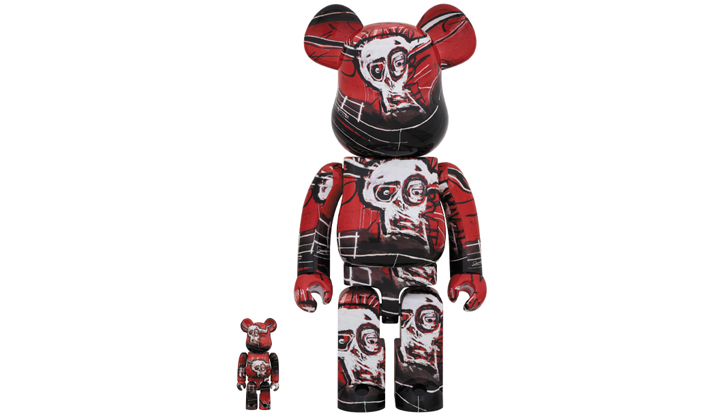 BE@RBRICK JEAN-MICHEL BASQUIAT #5 100％ & 400％
