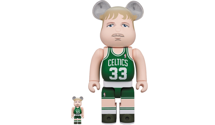 BE@RBRICK Larry Bird(Boston Celtics) 100％ & 400％