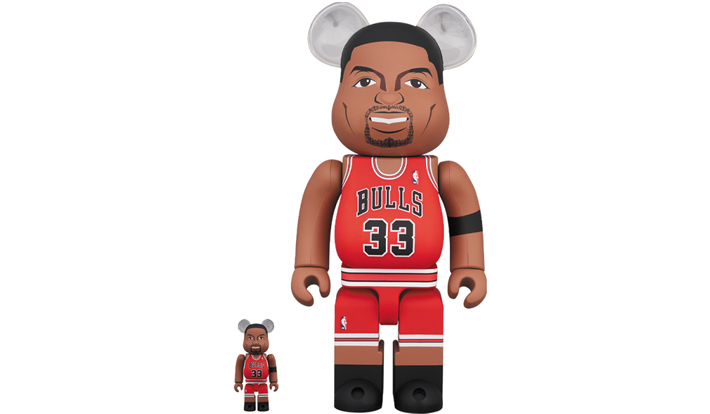 BE@RBRICK Scottie Pippen(Chicago Bulls) 100％ & 400％
