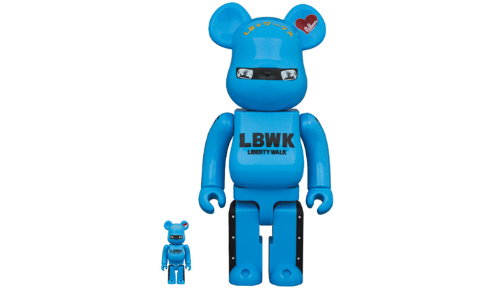 BE@RBRICK リバケンくん 100％ & 400％