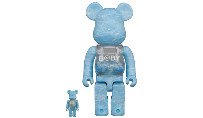 MY FIRST BE@RBRICK B@BY WATER CREST Ver.100％ & 400％