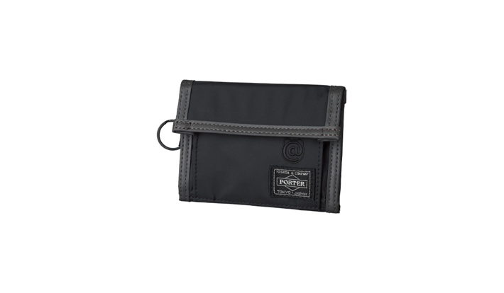 PORTER × BE@RBRICK BLACK/REFLECTIVE WALLET