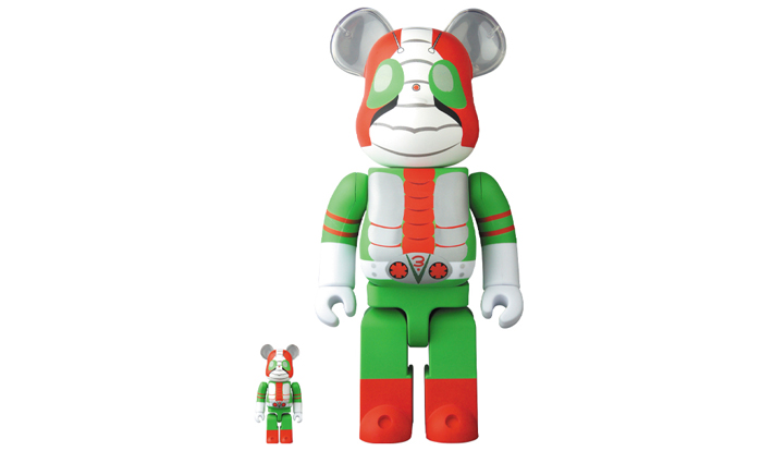 BE@RBRICK 仮面ライダーV3 100％ & 400％