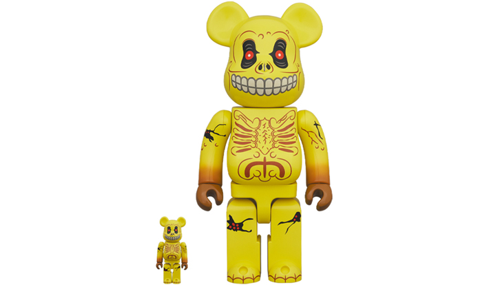 BE@RBRICK SKULL FACE 100％ & 400％