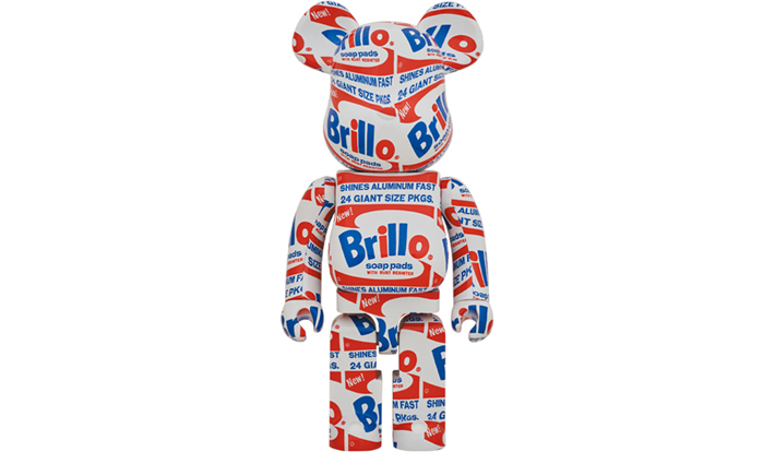 BE@RBRICK ANDY WARHOL "Brillo" 1000％
