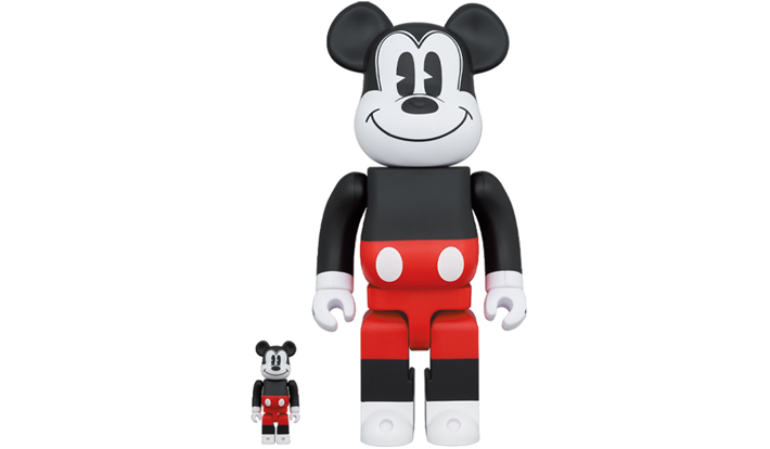 BE@RBRICK MICKEY MOUSE (R&W 2020 Ver.) 100％ & 400％