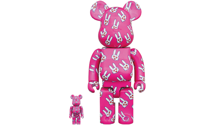 BE@RBRICK ヒトハタウサギ 100％ ＆ 400％（忌野清志郎 50th Celebration）