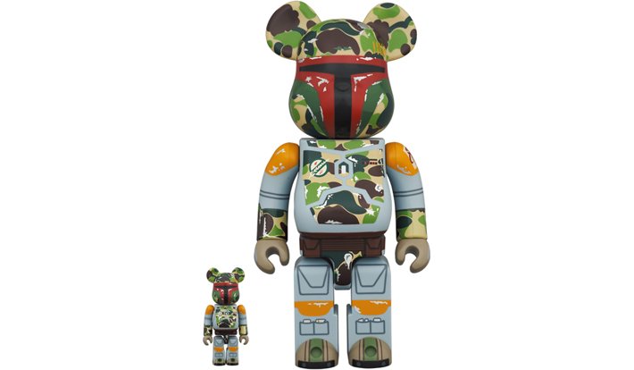 BE@RBRICK BAPE(R) BOBA FETT 100％ & 400％
