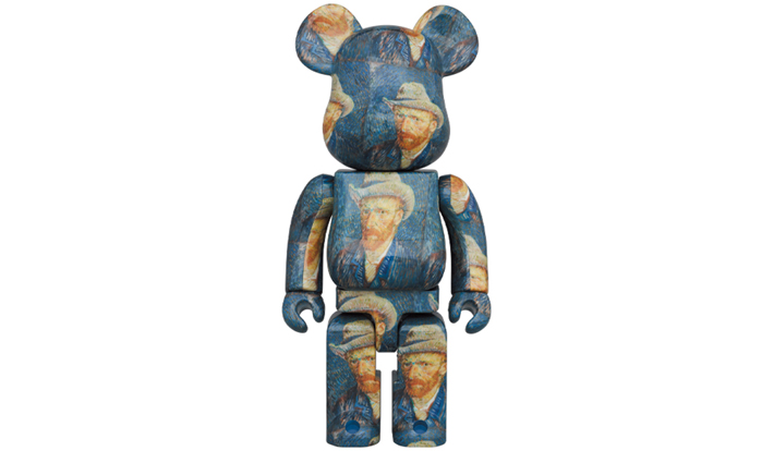 BE@RBRICK「Van Gogh Museum」Self-Portrait with Grey Felt Hat 1000％