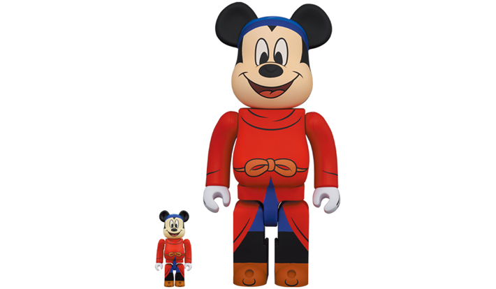 BE@RBRICK FANTASIA MICKEY 100％ & 400％