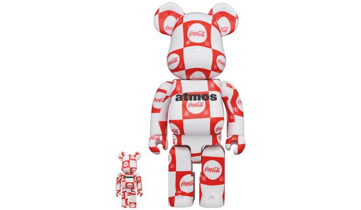 BE@RBRICK atmos × Coca-Cola 東京 100％ & 400％