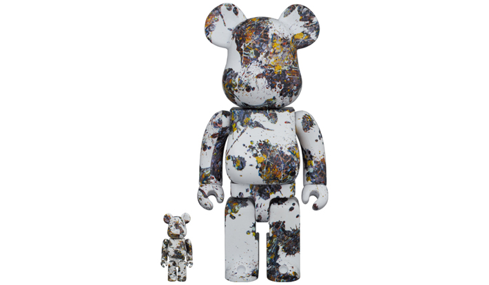 BE@RBRICK Jackson Pollock Studio(SPLASH) 100％ & 400％