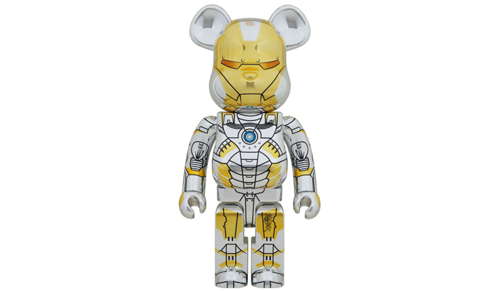 BE@RBRICK SORAYAMA IRONMAN 1000％