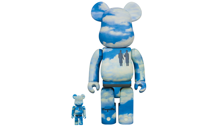 BE@RBRICK Rene Magritte "La Reconaissance Infinie (Infinite Recognition) 1963／ The Castle of the Pyr